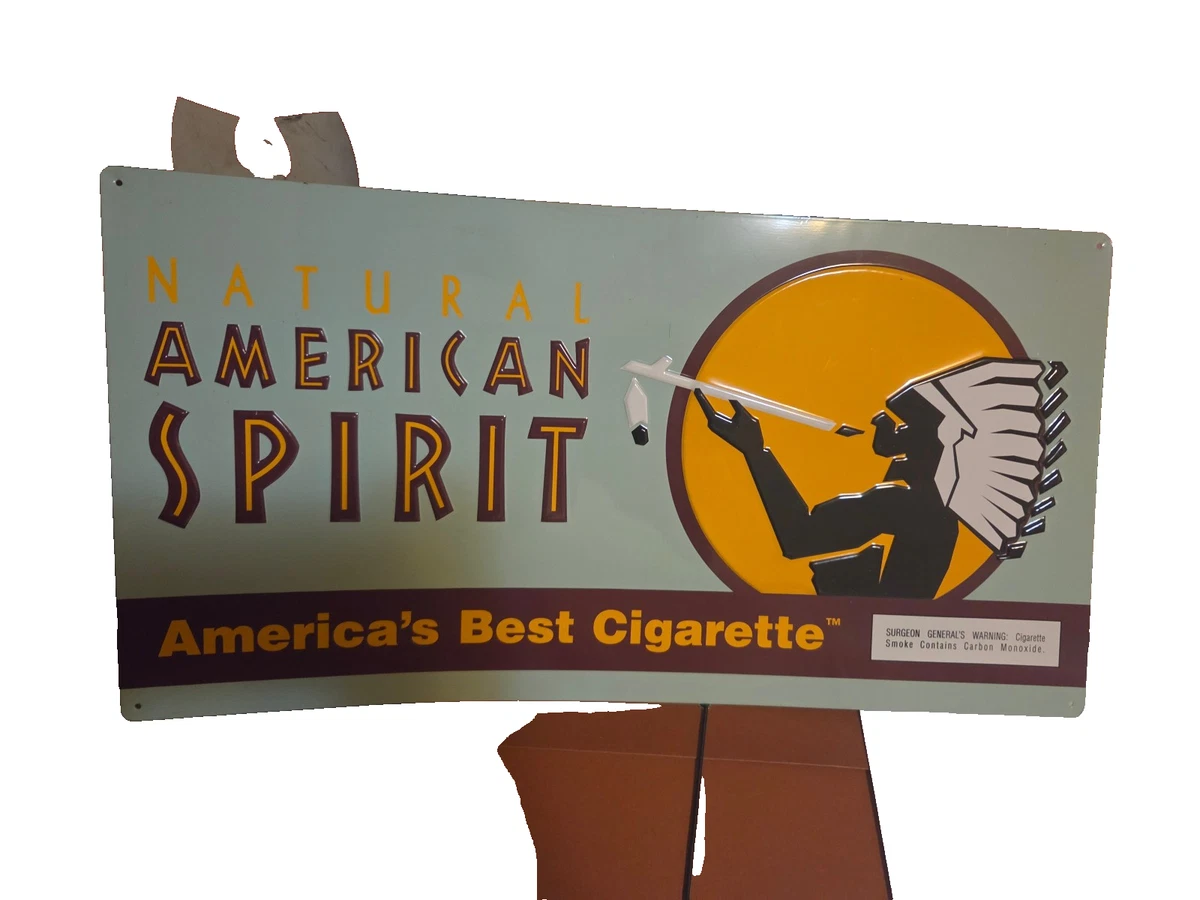 American Spirit Cigarette In Collectible Tobacco Signs for sale | eBay