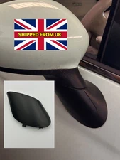 RIGHT  FIAT 500 WING MIRROR ARM STEM COVER STEM CAP UK OSF DRIVERS SIDE
