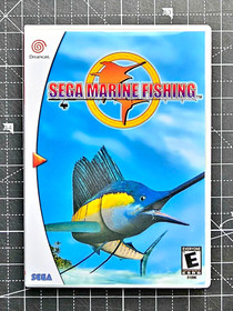 Dreamcast Sega Marine Fishing You Choose Custom Case Color - NO Game or Manual