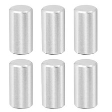 6 Pcs 10x18 mm 316 Stainless Steel Dowel Pin, Cylindrical Shelf Support Peg Pin