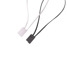 1000X Nylon Hang Tag String For Clothes Bags Price Tags Shoes Snap Lock 7 Inch