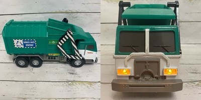 Tonka Recycling Garbage Truck Green 2011 Hasbro 06744 17  Tested & Sounds Works!