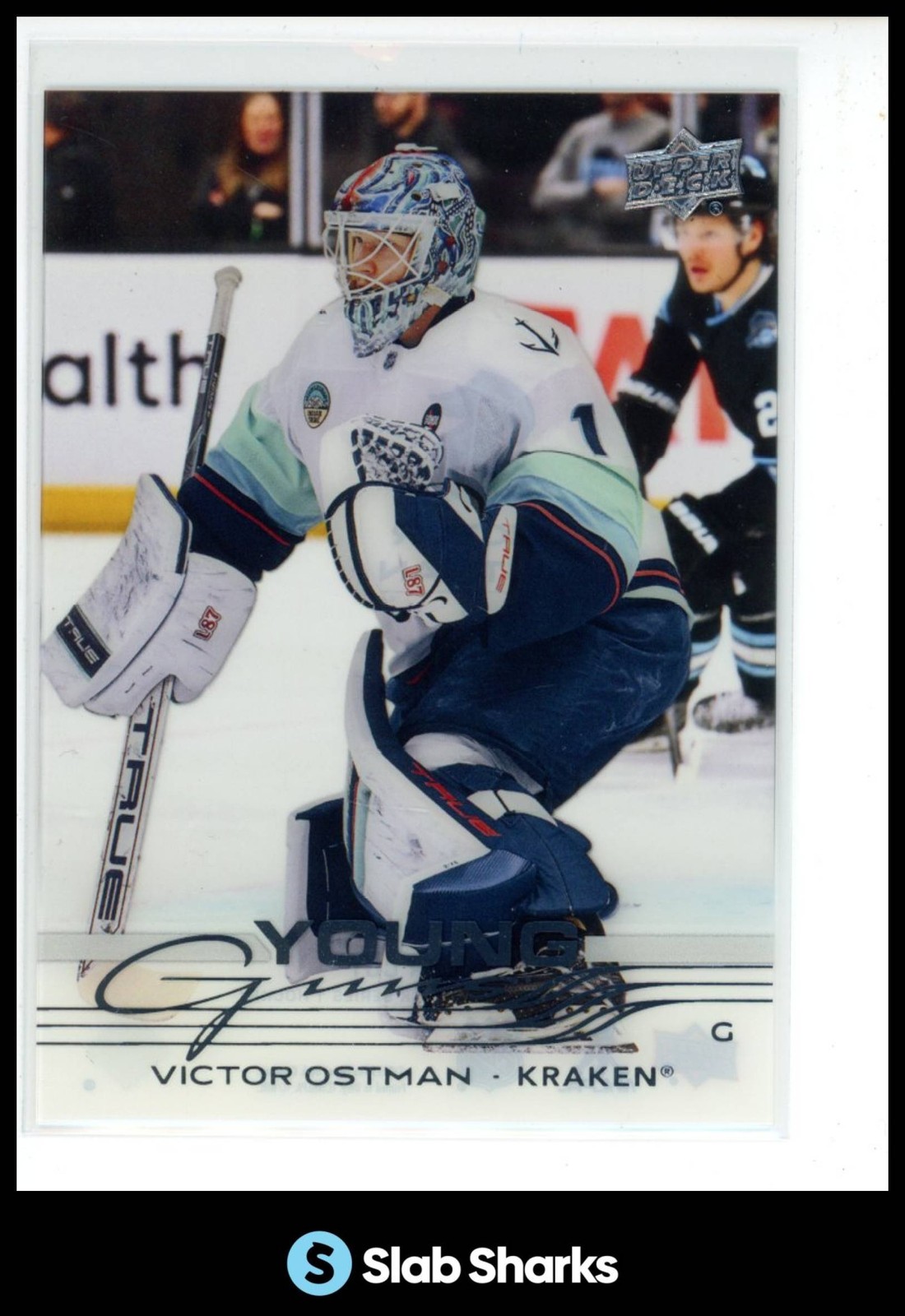 2025 UPPER DECK SERIES 1 #245 VICTOR OSTMAN CLEAR CUT YOUNG GUNS RC ROOKIE