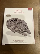 Hallmark Keepsake 2018 Ornament Millennium Falcon Star Wars Storytellers Tested