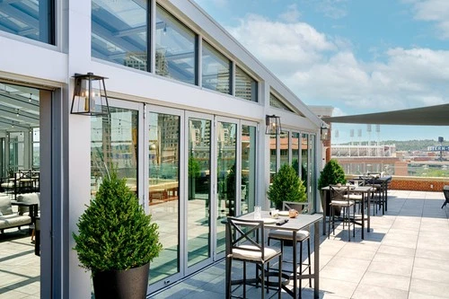 Hinkley Lighting 2104 Walker 2 Light 15"H Outdoor Wall Sconce - Black - Picture 3 of 11