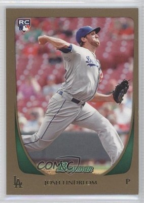 2011 Bowman Draft Gold Josh Lindblom #58 5v2