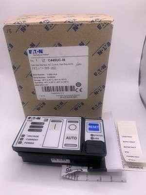 Eaton C445UC-I4 Power Xpert C445 IEC Control User Interface, Start-Stop AUTO