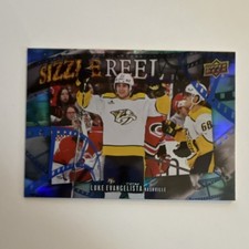 Upper Deck 2025-26 Series 1 Luke Evangelista Nashville SR-26 Sizzle Reel NHL