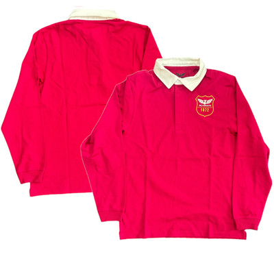 Scarlets Herren Rot Trikot Castore Retro Rugby Shirt - Neu