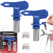 2x Ugello 517 per Pompa Verniciatura Airless Multiuso Spruzzo Techrebal