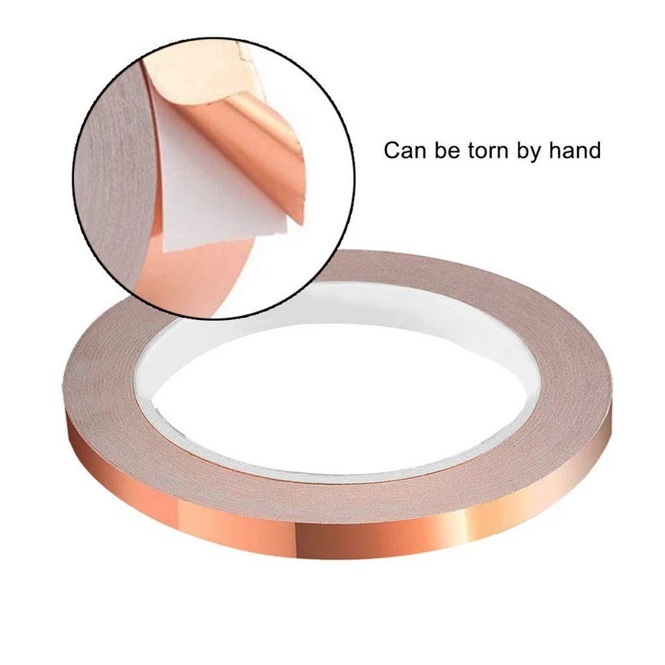 Copper Tape 4 Pack Conductive Adhesive Electrical Grounding Crafts DIY - Image 4 of 4