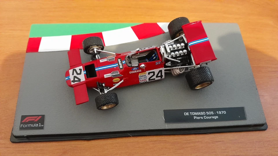 De Tomaso Ford 505 - 1970 - Piers Courage #24 - F1 1/43 - Photo 3/4