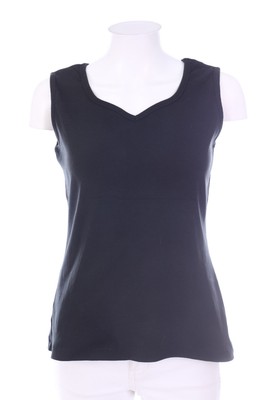 basic line casual wear Strick-Top aus Baumwolle M schwarz