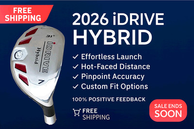 iDRIVE Hybrid iRON Wood Golf Clubs (CHOOSE) 1 2 3 4 5 6 7 8 9 PW SW LW FREE SHIP