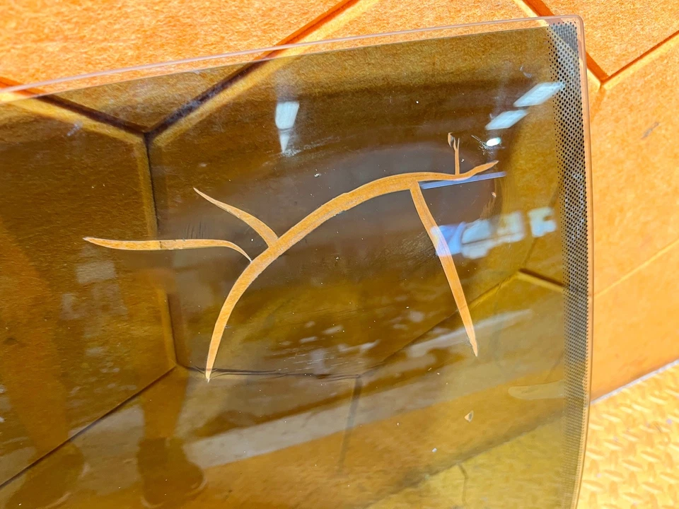 14-16 BMW 428i GC F32 F36 PUERTA TRASERA DERECHA PASAJERO VENTANA PANEL CRISTAL OEM Foto 2 de 4