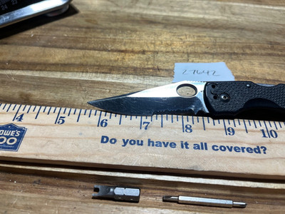 Benchmade 10410  advertisment knife (27642)
