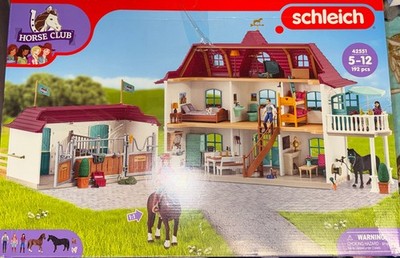 Schleich Horse Club Lakeside Country House Stable  Set #42551 New Open Box 