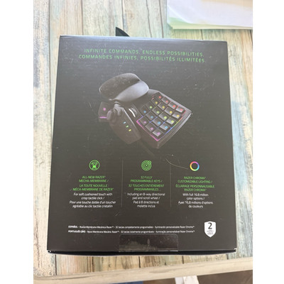 Razer Tartarus V2 Gaming Keypad Black USB Wired Programmable Windows 10
