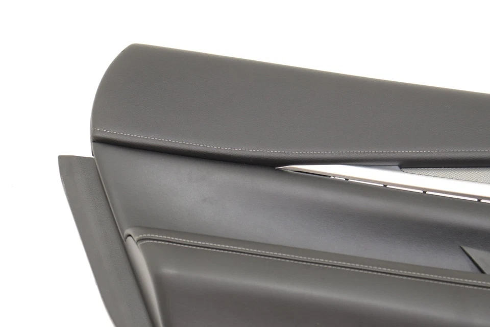 2022 - 2025 INFINITI QX60 LUXE REAR LEFT DOOR TRIM PANEL OEM 829A16SB6A BLACK_G - Image 3 of 4