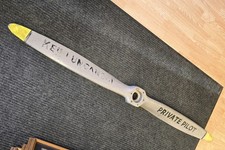 McCauley Corp Airplane Propeller 7144 Aluminum Met-L-Prop wall Art Decor Mancave