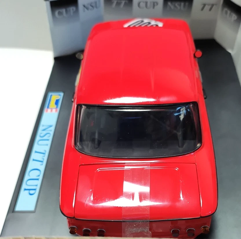 REVELL 1:18 AUTO DIE CAST  NSU TT CUP RACING #500 H. FLEISCHHAUER  ART 08457 - Immagine 4 di 4