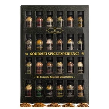 Spice Gift Set -24 Gourmet Spices For Cooking, Grilling, Rubs, Mixed Spice, H...