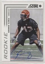 2012 Score Rookie Signatures George Iloka #332 Auto 0c2