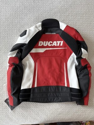 Ducati Speed EVO C1 Perforated Leather Racing Motorcycle Jacket