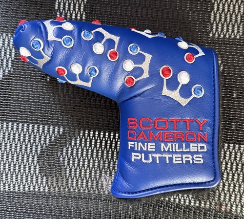 Scotty Cameron 2020 US Open Blue Mini Crown Putter Headcover
