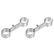 2pcs Stainless Steel Chain Link Fence Panel Clamps for 1-21/32"