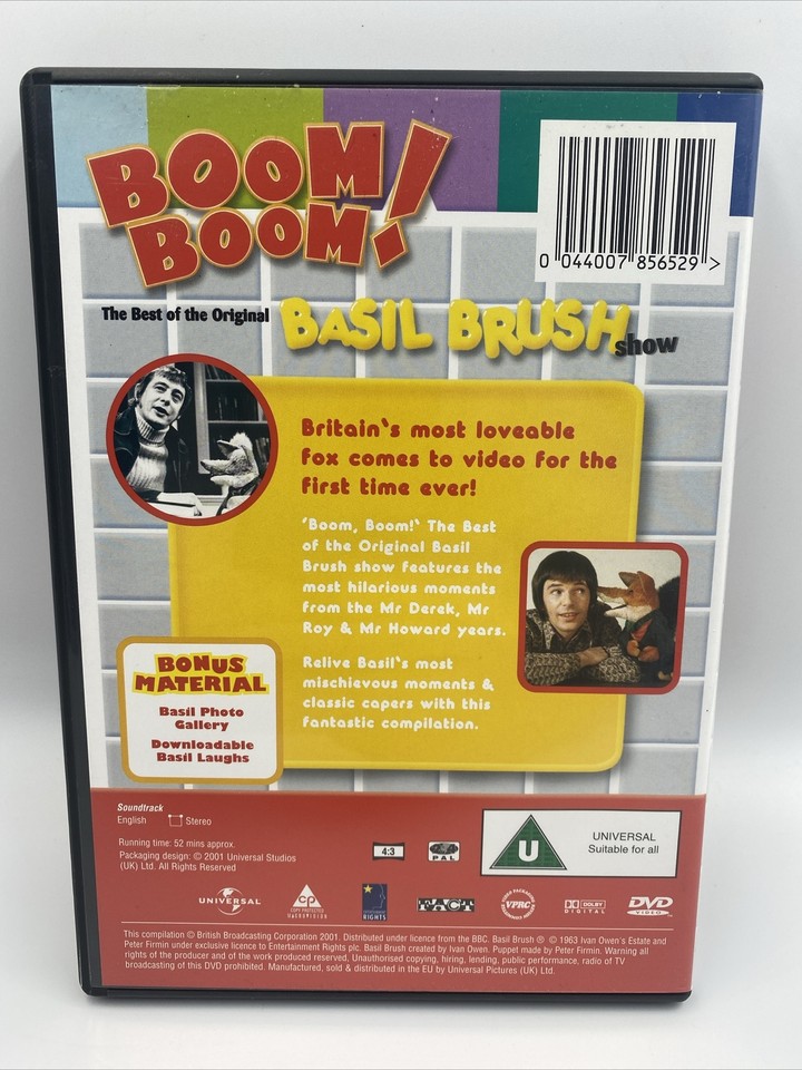 Basil Brush Boom! Boom! The Best Of Basil Brush DVD 44007856529 eBay