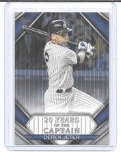 2020 Topps Update Series 20 Years of the Captain Blue #14 Derek Jeter