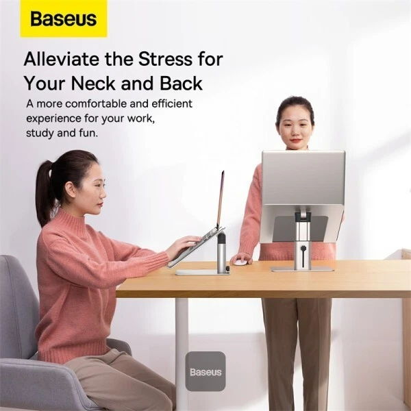 Baseus Laptopständer Verstellbar Tisch Ständer für Laptop bis 17,3'' Halterung - Bild 4 von 4