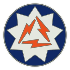 93rd Signal Brigade Combat Service Identification Badge Bumper Sticker Decal 5"