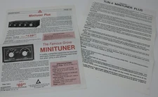 Grove TUN-4 MInituner Plus Shortwave Radio Tuner Advertisement and Instructions