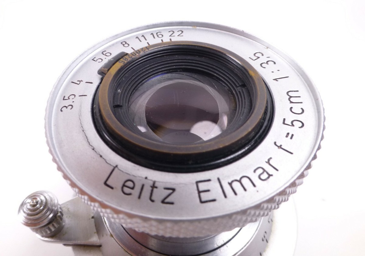 Leica Elmar Screw Mount Red Scale f=5 cm 1:3.5 Lens | eBay Leica Elmar Screw Mount Red Scale f=5 cm 1:3.5 Lens | eBay