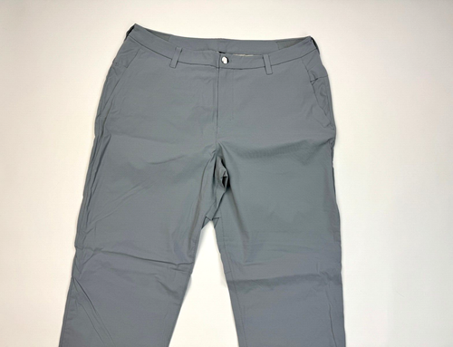 Lululemon Commission Classic-Tapered Golf Pant 32" Mens 36 EUC $148 Pockets Gray - Picture 3 of 13