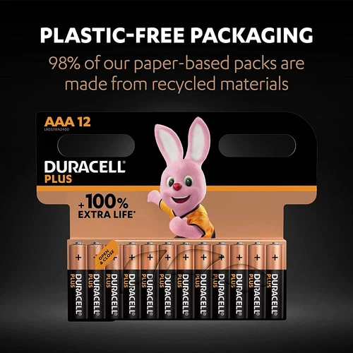 Duracell Plus Power AA AAA Batteries Alkaline Long Lasting LR03, LR6 Far Expiry - Picture 12 of 14