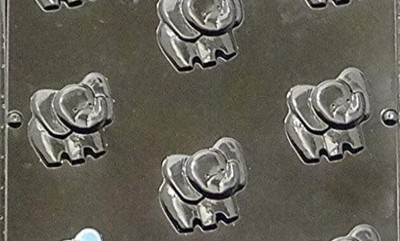 Baby Elephant Bite Size Chocolate Candy Mold 1334 