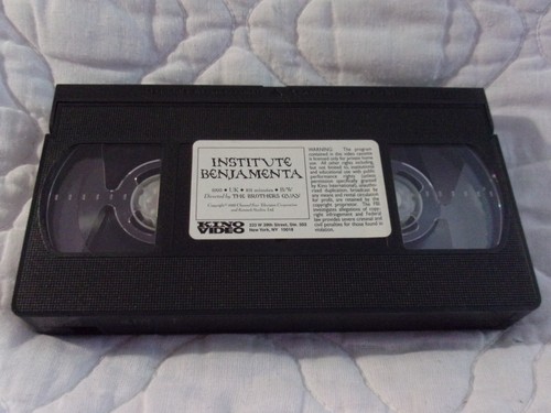 INSTITUTE BENJAMENTA VHS THE BROTHERS QUAY MARK RYLANCE ALICE KRIGE DRAMA B&W - Picture 7 of 7