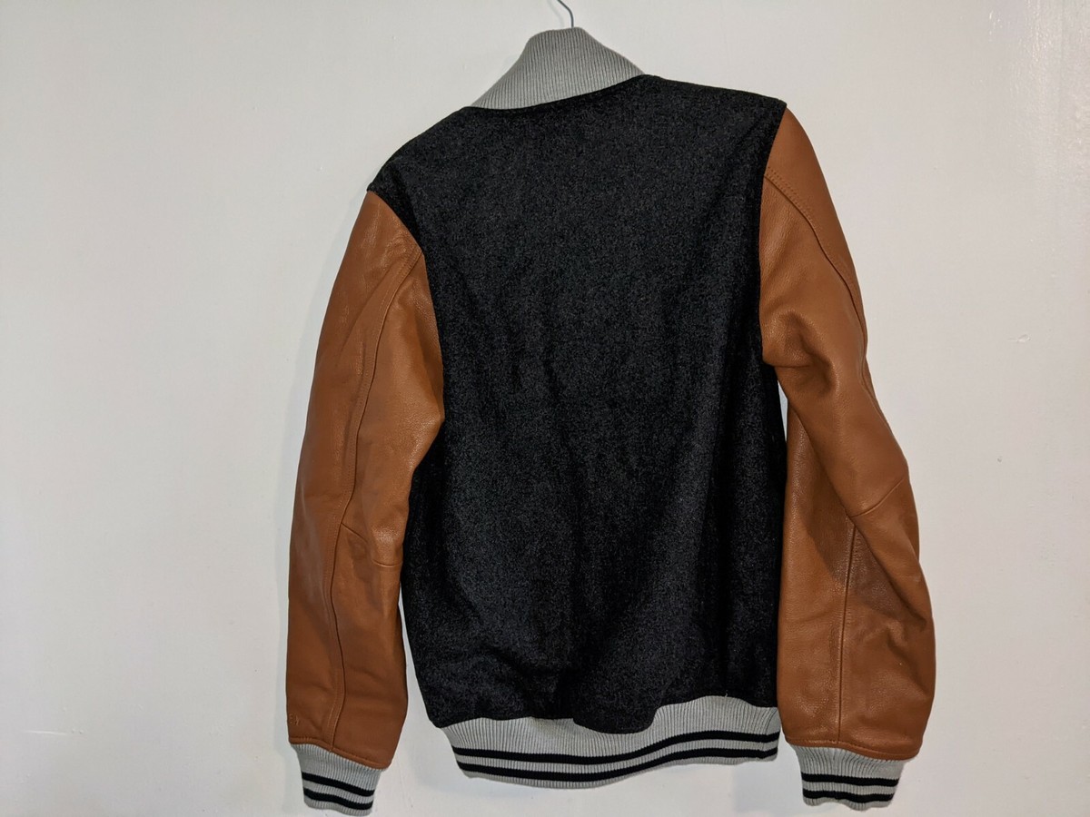 Men's Nike Sportswear NSW Wool Destroyer Varsity Jacket Sz Men's Nike Sportswear NSW Wool Destroyer Varsity Jacket Sz
