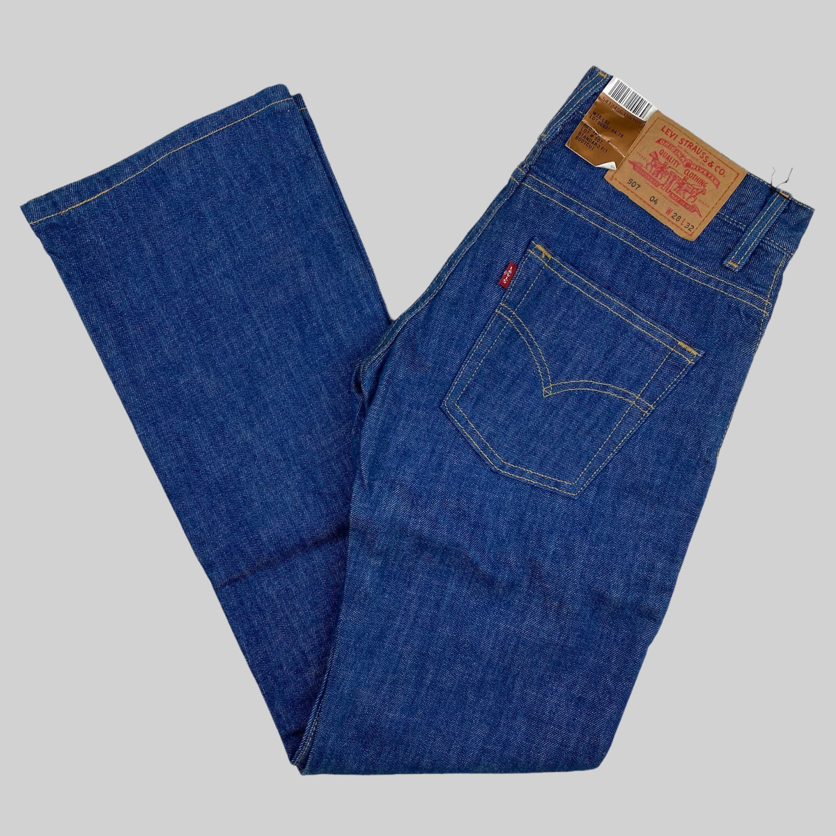 新品‼️Levi‘s®【NE507-0001Boot Cut】W33 L32 Vintage Levi's 507 04 Blue Regular Slight Bootcut Fit