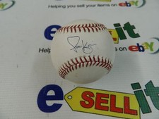 Scott Kazmir  Autographed Official Major  League Baseball  