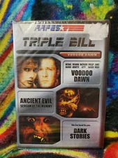 AAFES Triple Bill DVD | Voodoo Dawn - Ancient Evil - Dark Stories