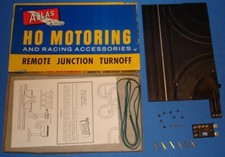 ATLAS HO SCALE SLOT CAR RACING TRACK REMOTE JUNCTION TURNOFF 1245 NMIB