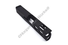 Lightening Cut Slide for Glock 43 9mm - Black Cerakote Finish