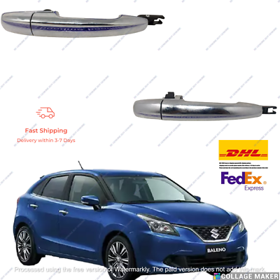 OUTER HANDLE REAR LH+RH SUZUKI BALENO 2015-2022 82840M68P20-0PG+