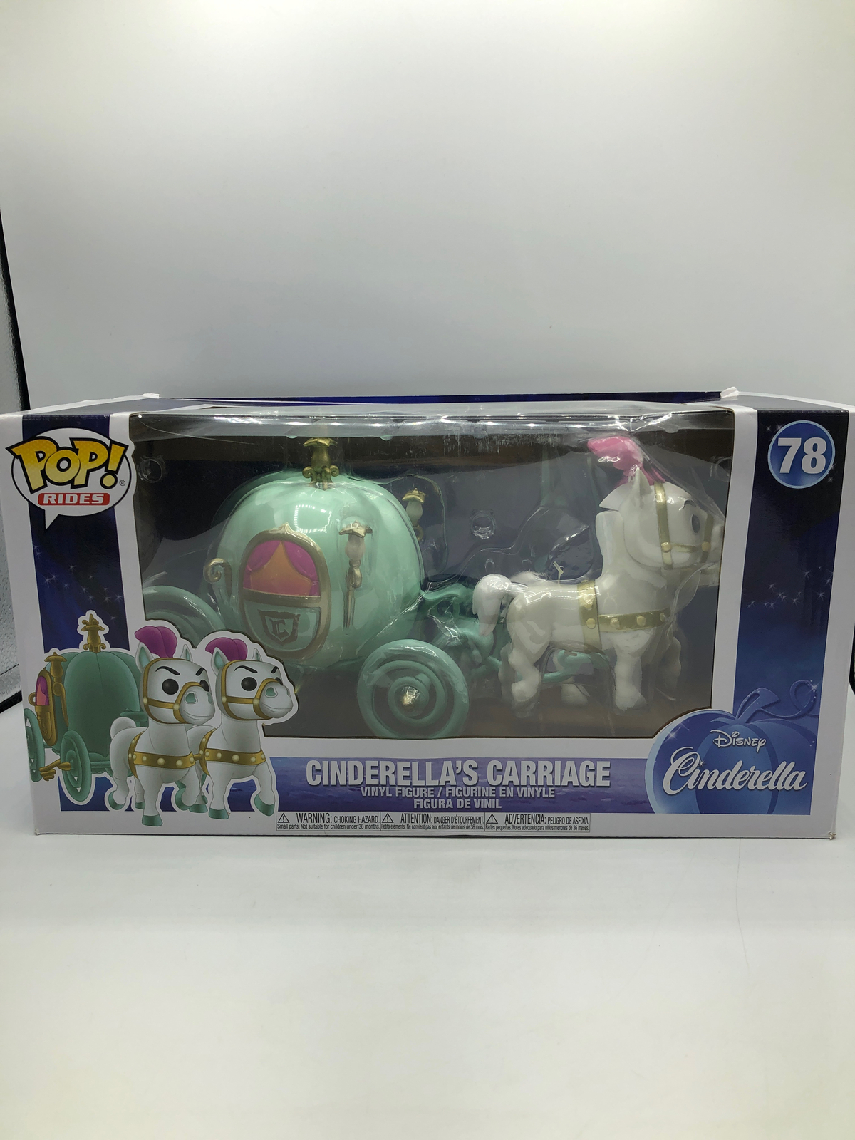 Funko Pop! Disney Cinderella'S Carriage #78 Vinyl Figure Damaged