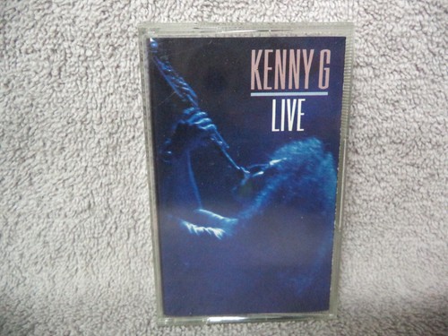 Kenny G Live by Kenny G (1989, Arista) Cassette Tape w/Original Case - Picture 1 of 8