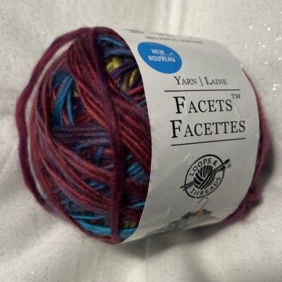 Loops & Threads Facets Yarn BRILLIANT New